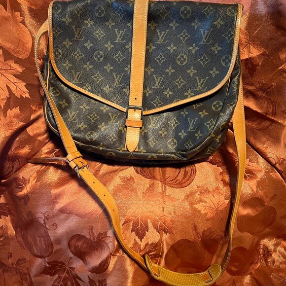 💼 Louis Vuitton Saumur 35 – Authentic Vintage 1995 - Picture 8 of 16